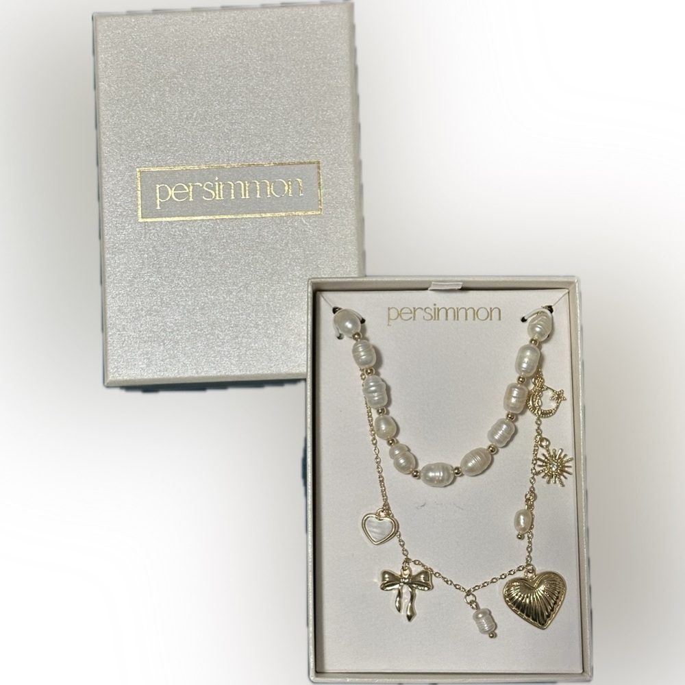 ✨New✨ Persimmon: Charm Necklace